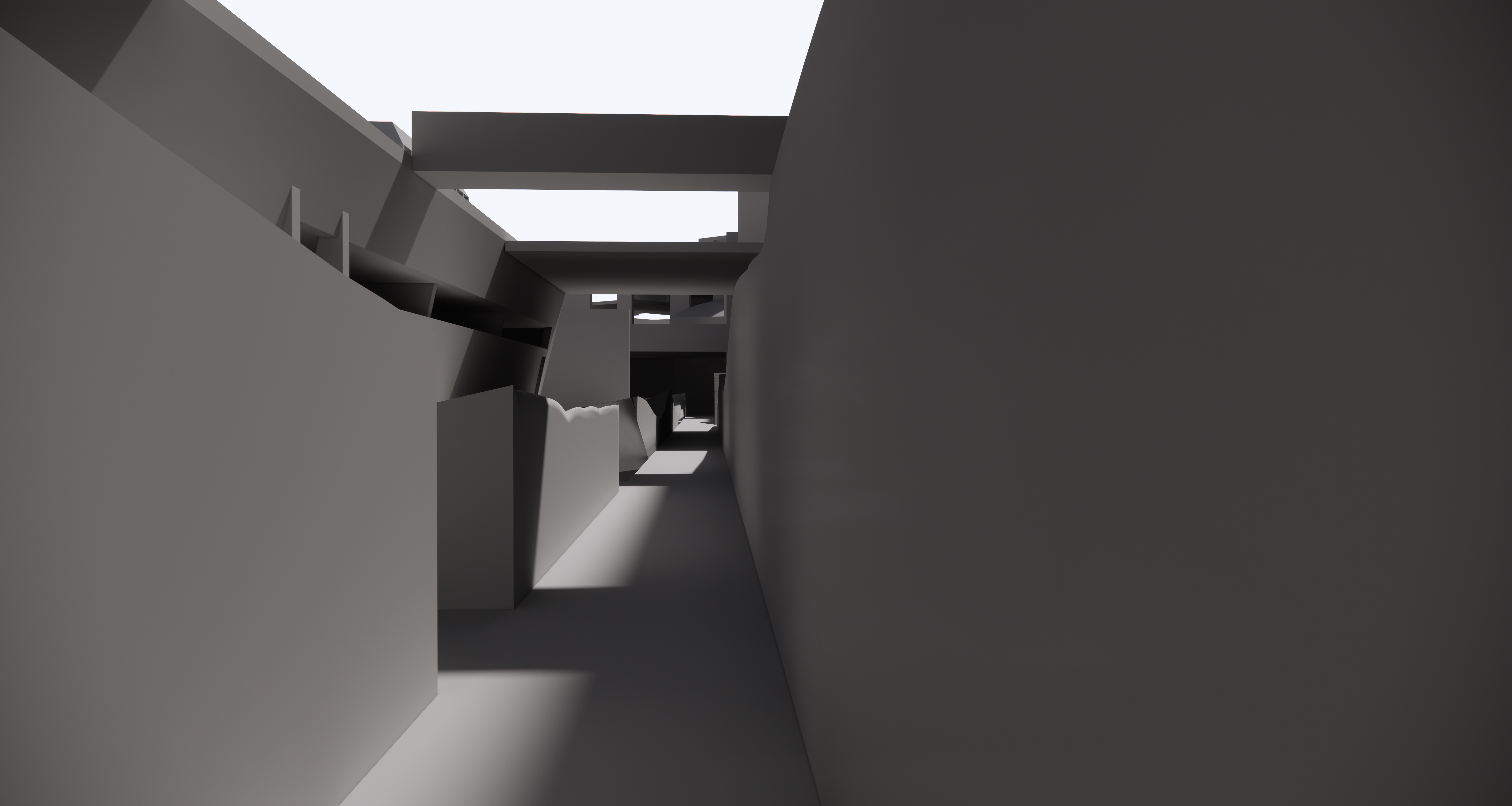 Render - Exterior Walkway